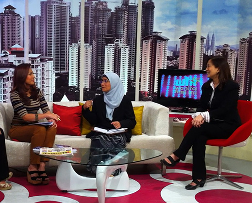 TV 3 'Wanita Hari Ini' Live interview