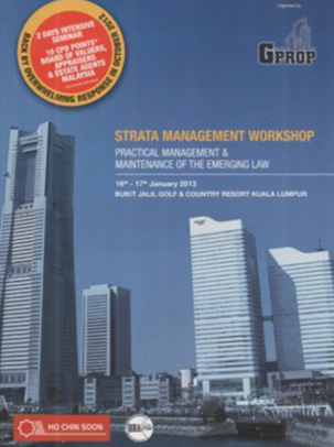 Strata Management Workshop 2013